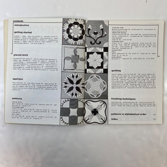 Patchwork Possibilities By Marjorie Puckett Quilting Book - Picture 3 of 6